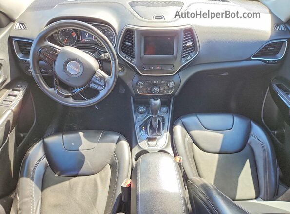 1C4PJMLB3KD453427 2019 JEEP CHEROKEE Белый Вид панели приборов