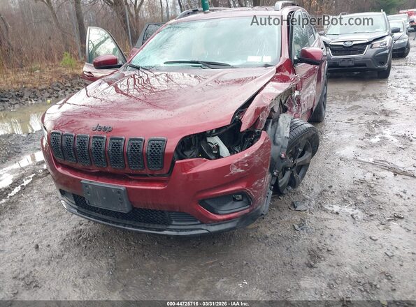 1C4PJMLB3LD536860 2020 JEEP CHEROKEE Бордовый Вид спереди