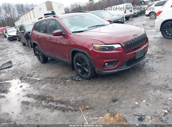 1C4PJMLB3LD536860 2020 JEEP CHEROKEE Бордовый Передняя правая четверть