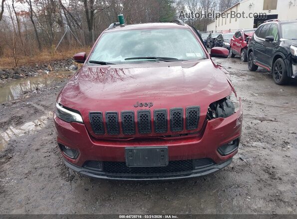 1C4PJMLB3LD536860 2020 JEEP CHEROKEE Бордовый Вид щитка приборов