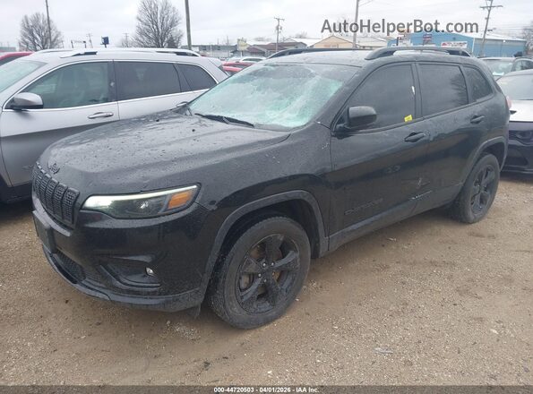1C4PJMLB3LD618118 2020 JEEP CHEROKEE Black წინა მარცხენა ხედი სამი მეოთხედიდან