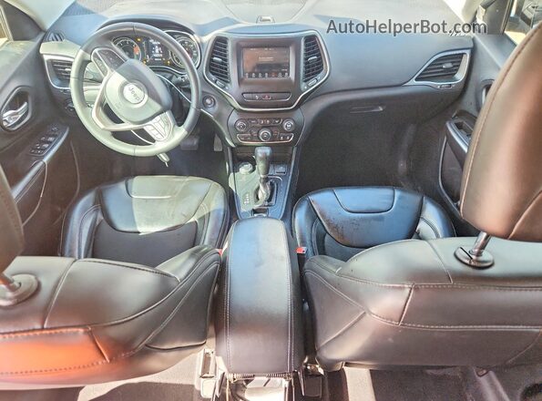 1C4PJMLB4LD554574 2020 JEEP CHEROKEE Black Dashboard view