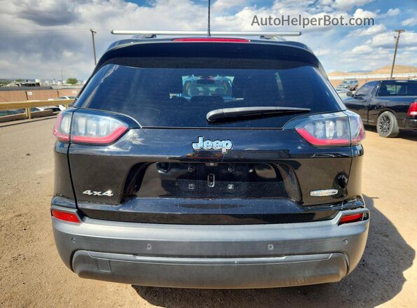 1C4PJMLB4LD554574 2020 JEEP CHEROKEE Black Rear view