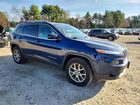 2018 Jeep Cherokee Latitude Plus Синий vin: 1C4PJMLB6JD613234