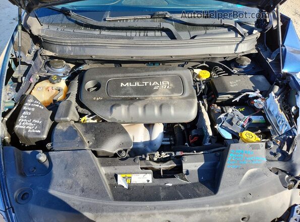 1C4PJMLB6JD613234 2018 JEEP CHEROKEE Синий Вид подкапотного пространства