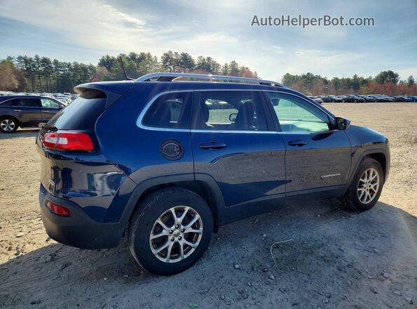 1C4PJMLB6JD613234 2018 JEEP CHEROKEE Синий Задняя правая четверть