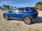 2018 Jeep Cherokee Latitude Plus Синий vin: 1C4PJMLB6JD613234
