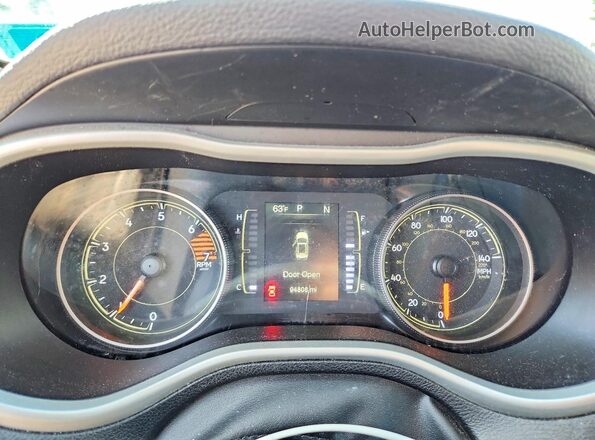 1C4PJMLB6JD613234 2018 JEEP CHEROKEE Синий Вид щитка приборов
