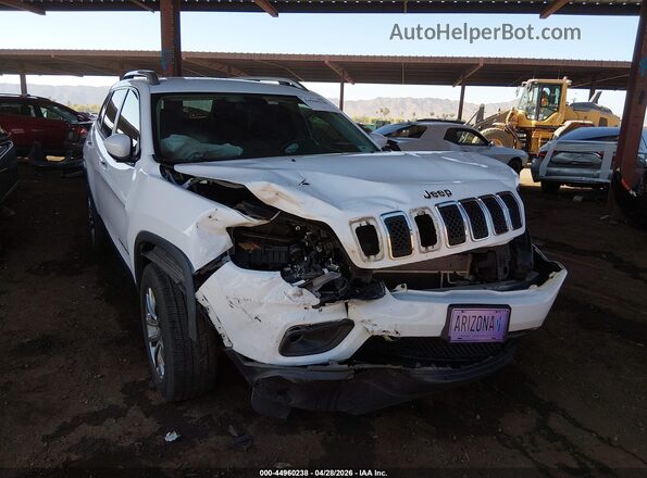 1C4PJMLB6KD335310 2019 JEEP CHEROKEE Белый Вид спереди