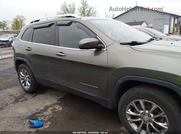 1C4PJMLB6KD378657 2019 JEEP CHEROKEE Green Widok wnętrza z tyłu