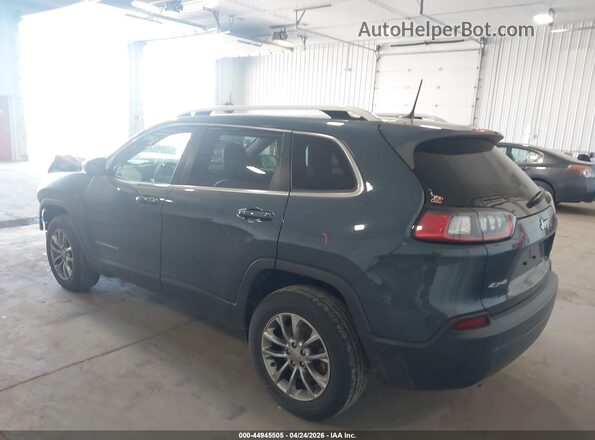 1C4PJMLB7KD418020 2019 JEEP CHEROKEE Blue Trasero izquierdo