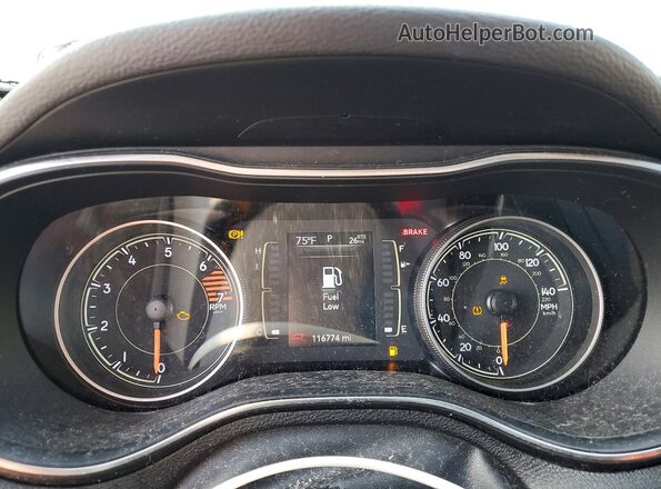 1C4PJMLB8LD651874 2020 JEEP CHEROKEE Gray ხელსაწყოთა პანელის ხედი