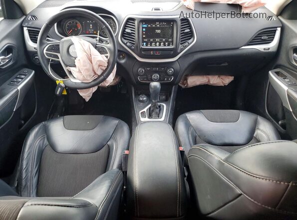 1C4PJMLX2JD516446 2018 JEEP CHEROKEE Blue Widok deski rozdzielczej