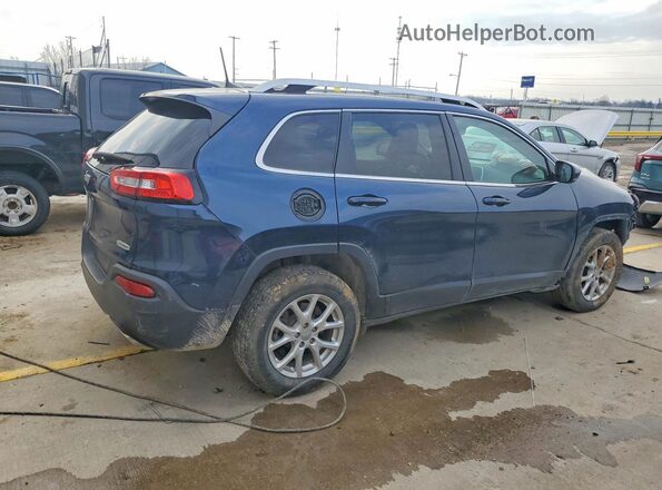 1C4PJMLX2JD516446 2018 JEEP CHEROKEE Blue Tył prawy