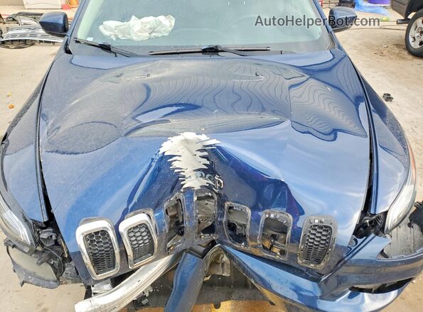 1C4PJMLX2JD516446 2018 JEEP CHEROKEE Blue Widok komory silnika