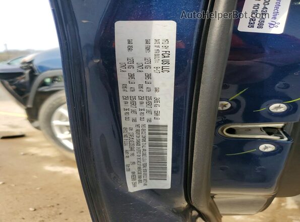 1C4PJMLX2JD516446 2018 JEEP CHEROKEE Blue Widok naklejki z numerem VIN