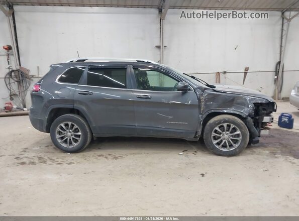 1C4PJMLX3KD417801 2019 JEEP CHEROKEE Серый Вид задней части салона