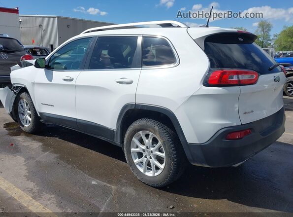1C4PJMLX4JD570198 2018 JEEP CHEROKEE White Trasero izquierdo