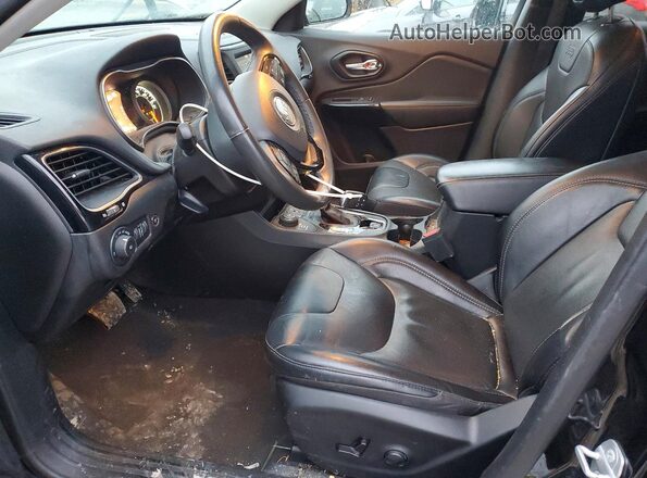 1C4PJMMB3PD113264 2023 JEEP CHEROKEE Black Widok wnętrza z przodu