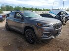 2023 Jeep Cherokee Altitude Lux Серый vin: 1C4PJMMB6PD100718 Damage: Right Front Window, Missing, Replacement Required