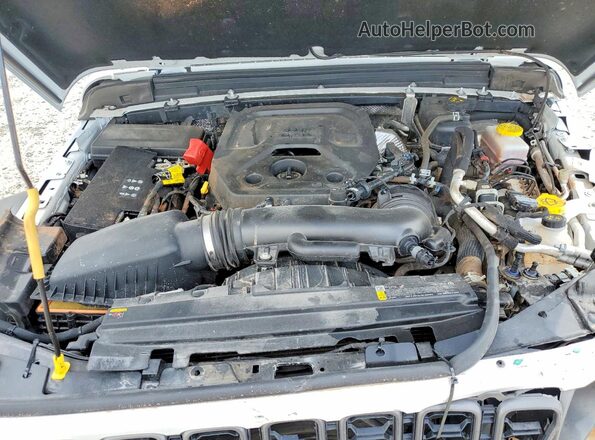 1C4PJXAN0SW581532 2025 JEEP WRANGLER Белый Вид задней части салона