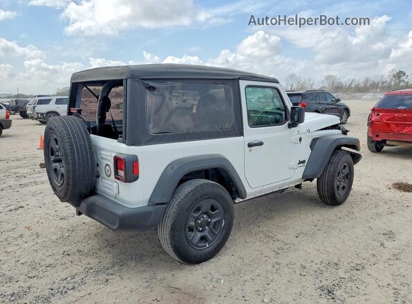 1C4PJXAN0SW581532 2025 JEEP WRANGLER Белый Задняя правая четверть