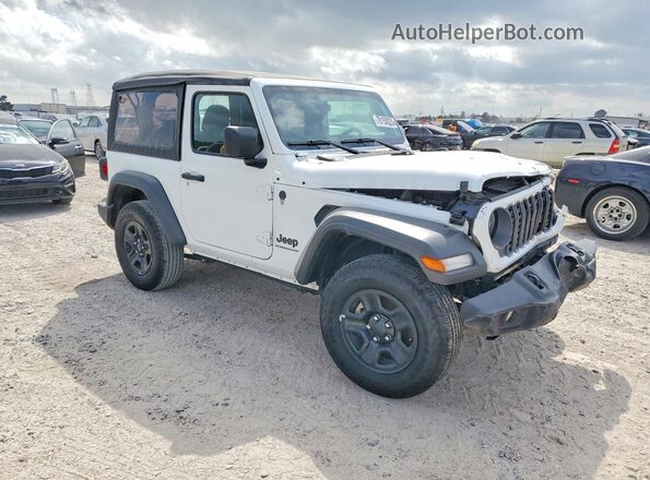 1C4PJXAN0SW581532 2025 JEEP WRANGLER Белый Передняя правая четверть