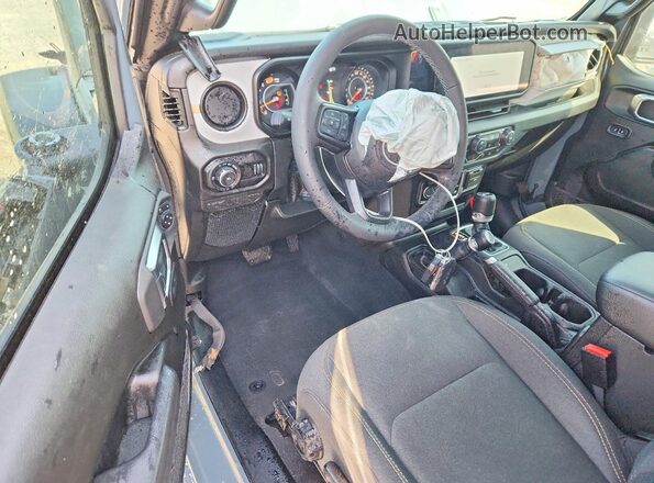 1C4PJXAN6SW657044 2025 JEEP WRANGLER Gray Widok deski rozdzielczej