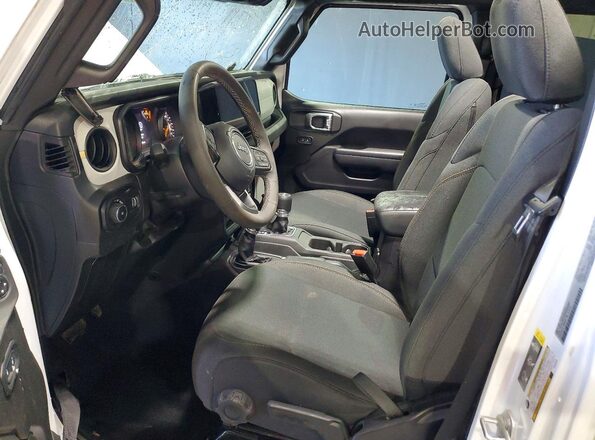 1C4PJXDN5SW500200 2025 JEEP WRANGLER White Вид салону спереду