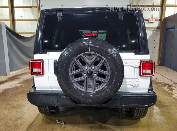 1C4PJXDN5SW500200 2025 JEEP WRANGLER White Вид ззаду