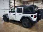 2025 Jeep Wrangler Sport White vin: 1C4PJXDN5SW500200 Damage: Left Rocker Inner, Kinked, > 12 Inches