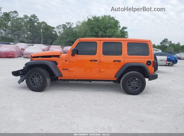 1C4PJXDN9SW625488 2025 JEEP WRANGLER Orange Սալոնի 360 աստիճան տեսք