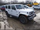 2025 Jeep Wrangler 4-door Sahara 4x4 White vin: 1C4PJXEN2SW636573