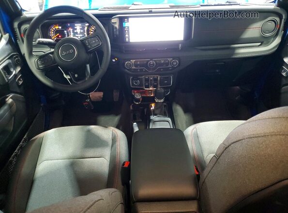 1C4PJXFG6TW263703 2026 JEEP WRANGLER Синий Вид панели приборов