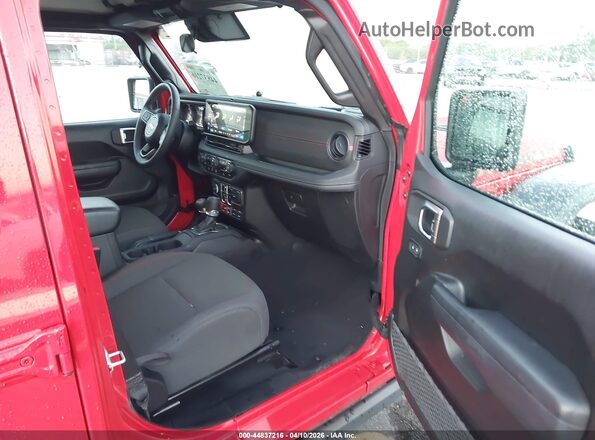 1C4PJXFN6SW546681 2025 JEEP WRANGLER Red Vista interior delantera