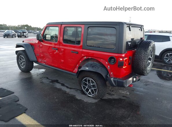 1C4PJXFN6SW546681 2025 JEEP WRANGLER Red Trasero izquierdo