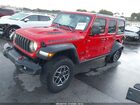 2025 Jeep Wrangler 4-door Rubicon 4x4 Red vin: 1C4PJXFN6SW546681
