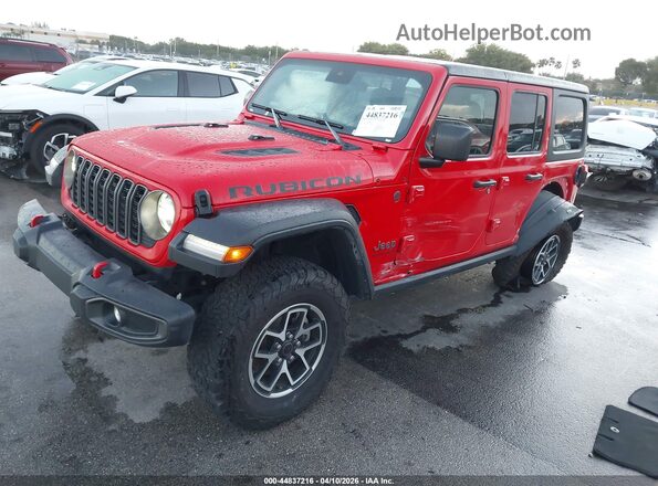 1C4PJXFN6SW546681 2025 JEEP WRANGLER Red Vista tres cuartos delantera izquierda