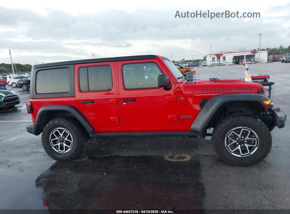 1C4PJXFN6SW546681 2025 JEEP WRANGLER Red Vista interior trasera