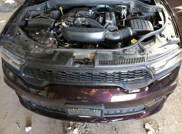 1C4RDJDG6SC557487 2025 DODGE DURANGO Бордовый Вид подкапотного пространства