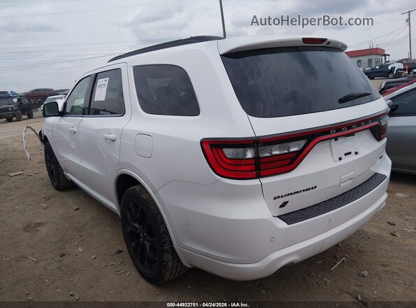 1C4RDJDG8LC249237 2020 DODGE DURANGO Белый Задняя левая четверть