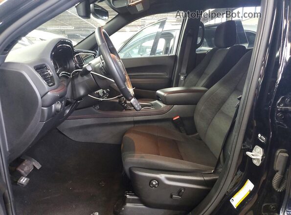1C4RDJDG9SC553532 2025 DODGE DURANGO Черный Вид салона спереди