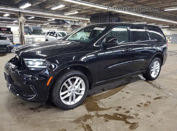 1C4RDJDG9SC553532 2025 DODGE DURANGO Черный Передняя левая четверть