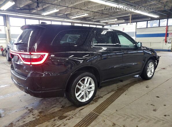 1C4RDJDG9SC553532 2025 DODGE DURANGO Черный Задняя правая четверть