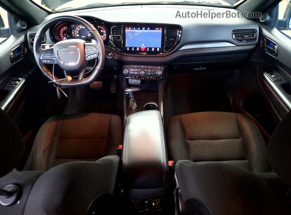 1C4RDJDG9SC553532 2025 DODGE DURANGO Черный Вид панели приборов