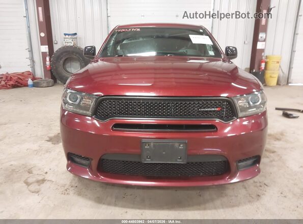 1C4RDJDGXLC324259 2020 DODGE DURANGO Red Widok zestawu wskaźników