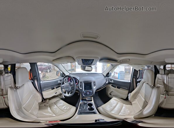 1C4RDJEG2JC100270 2018 DODGE DURANGO Белый Панорамный вид салона 360°