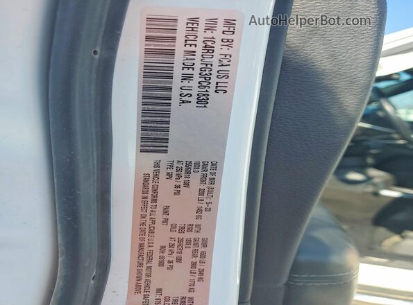 1C4RDJFG3PC618301 2023 DODGE DURANGO Белый Панорамный вид салона 360°