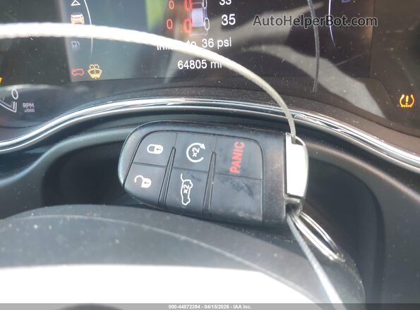 1C4RJEAG8KC574635 2019 JEEP GRAND CHEROKEE Black Widok deski rozdzielczej