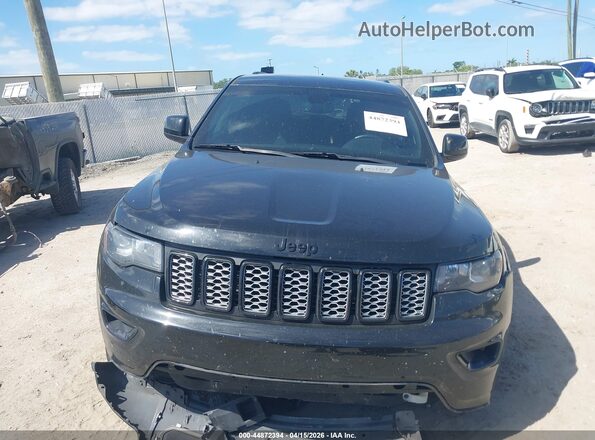 1C4RJEAG8KC574635 2019 JEEP GRAND CHEROKEE Black Widok zestawu wskaźników